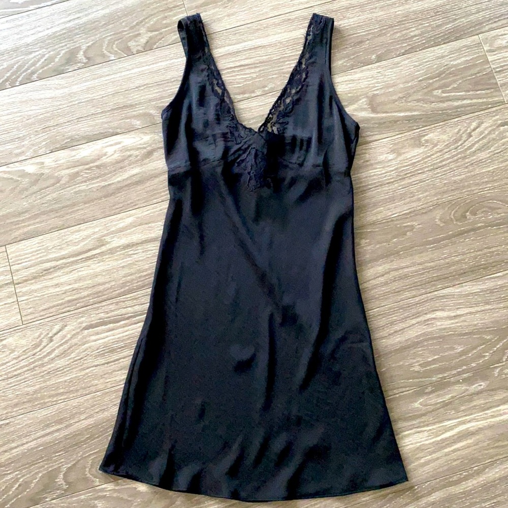 Lace Black Cocktail Dress